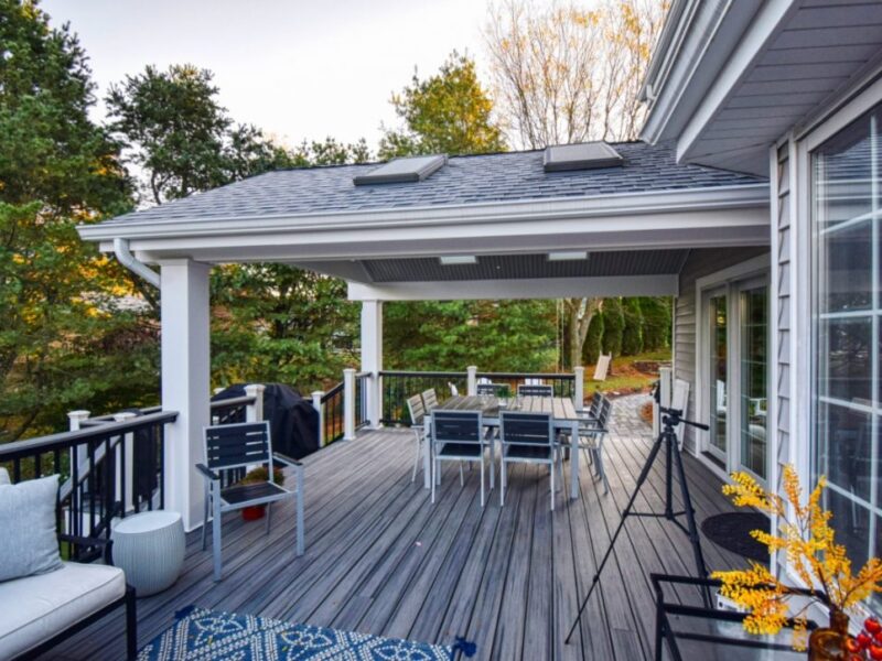 Covered Deck Ideas on a Budget